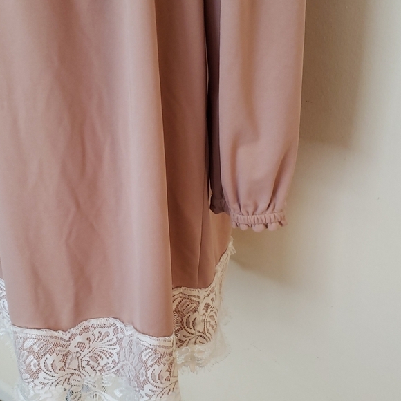 ASOS Off the shoulder blush tunic - Picture 10 of 16